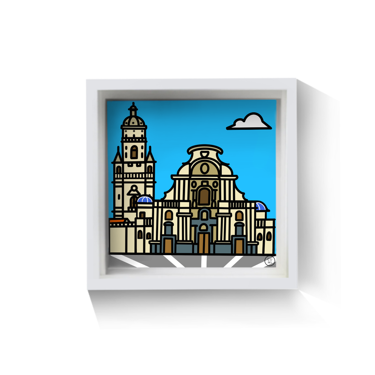 Catedral de Murcia Azul